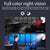 Smart Night Vision Camera With Motion Tracking And Voice Intercom - White-1915196886860566534
