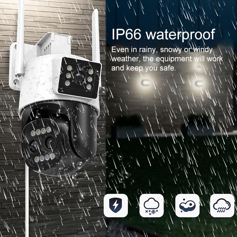 Smart Dual Dome Camera With Humanoid Recognition And Wifi Alarm-1964932148989399044