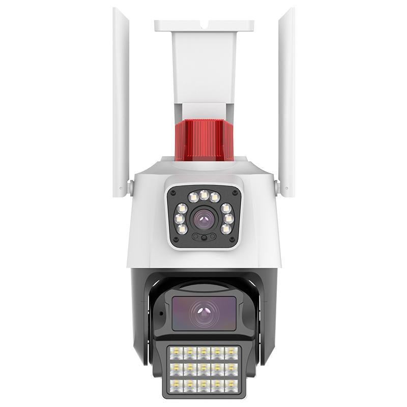 Smart Dual Camera With Wifi Two-Way Voice Intercom & Humanoid Detection - 4Mp-1915196525378670593