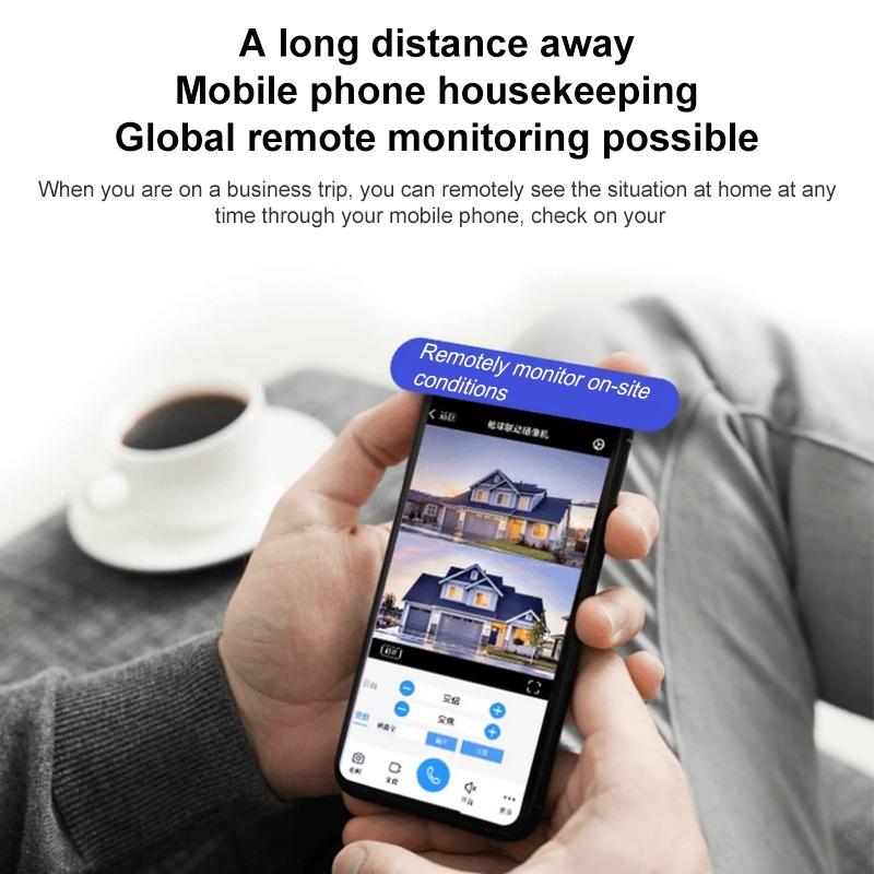 Smart Dual Camera With Wifi Two-Way Voice Intercom & Humanoid Detection - 4Mp-1915196525378670598