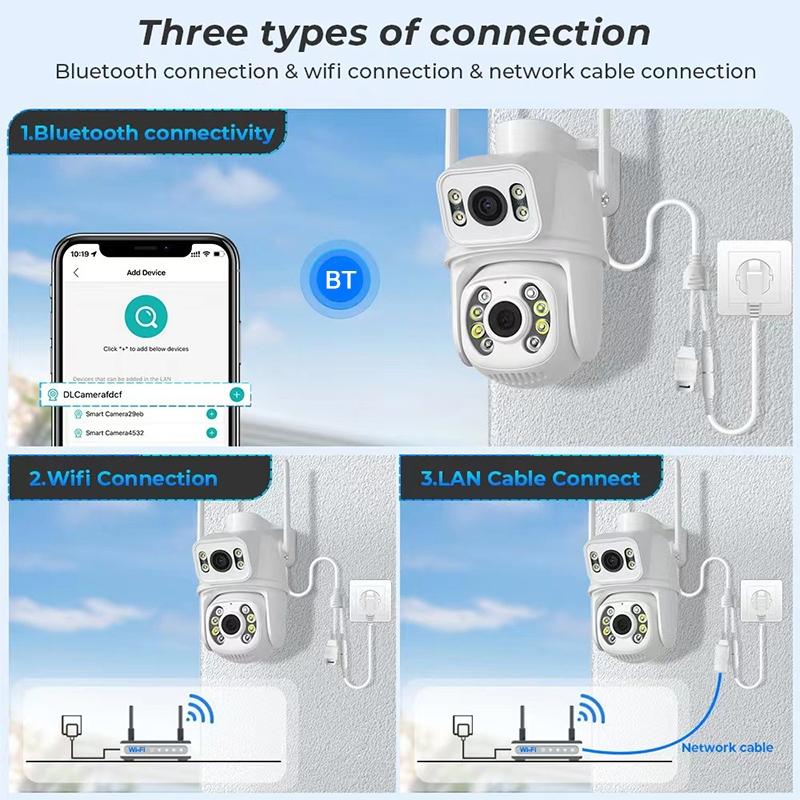 6Mp Dual Camera With Wifi Two-Way Voice Intercom & Ai Recognition-1915196518990745603