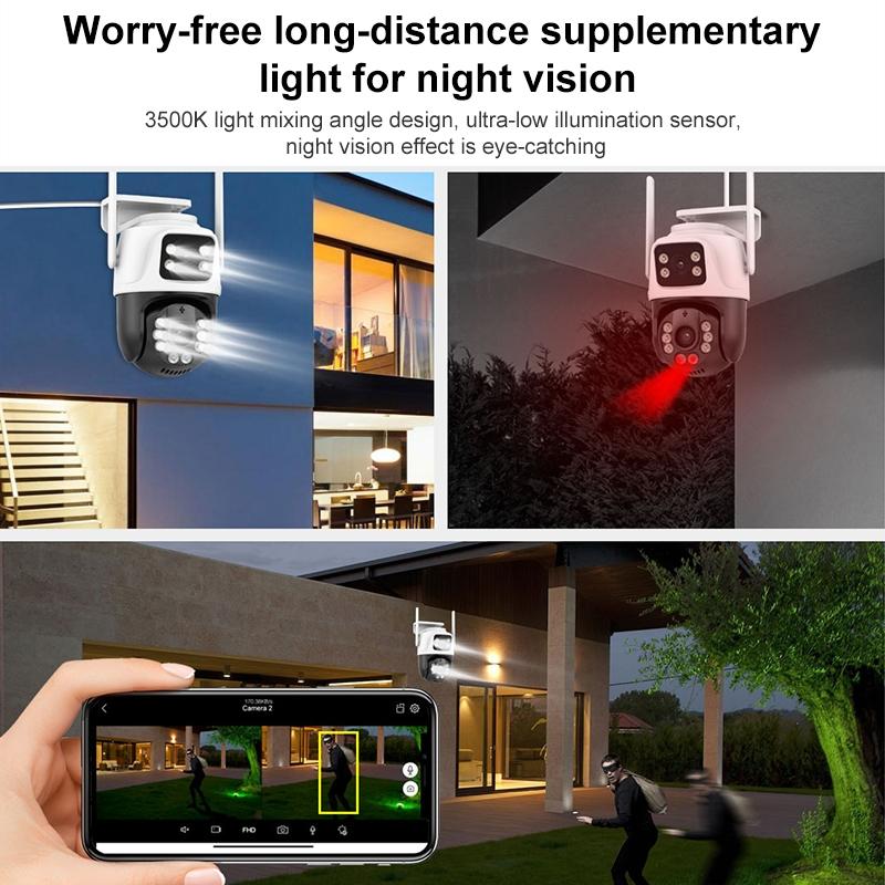 6Mp Dual Camera With Wifi Two-Way Voice Intercom & Night Vision-1915196521633157127