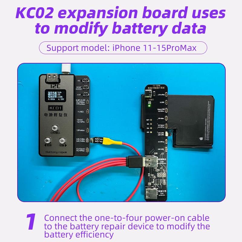 Efficient Battery Repair Board For Iphone 11 / 15 Pro Max - I2C Kc02 Expansion-1915196981836386308
