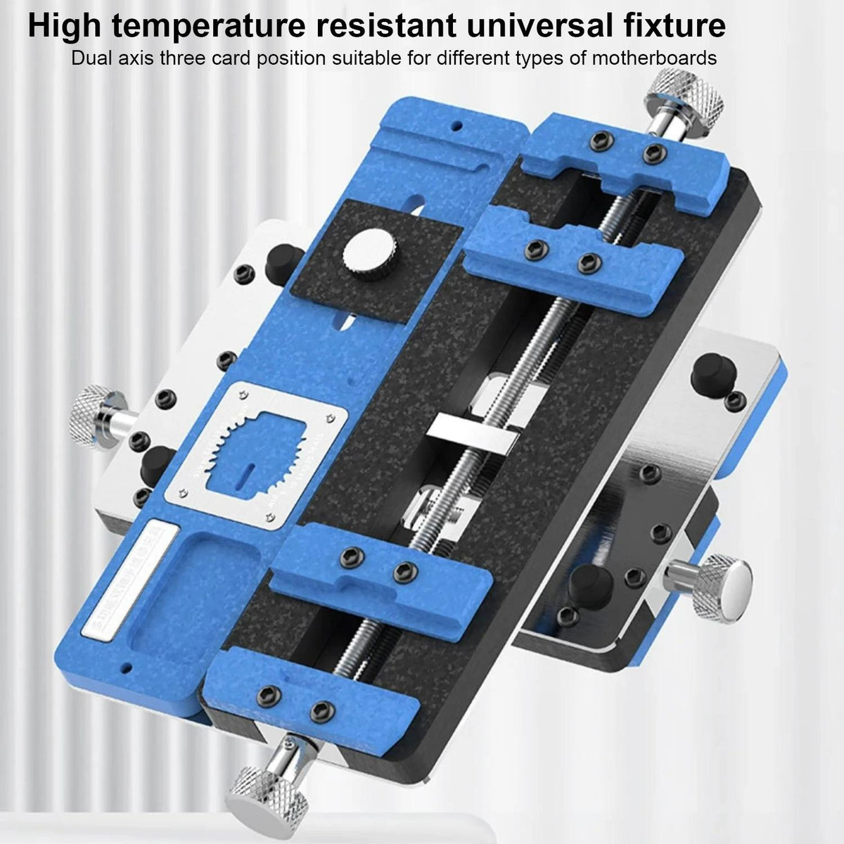 Universal Dual-Axis Fixture With Three Card Slots-1915198381161058305