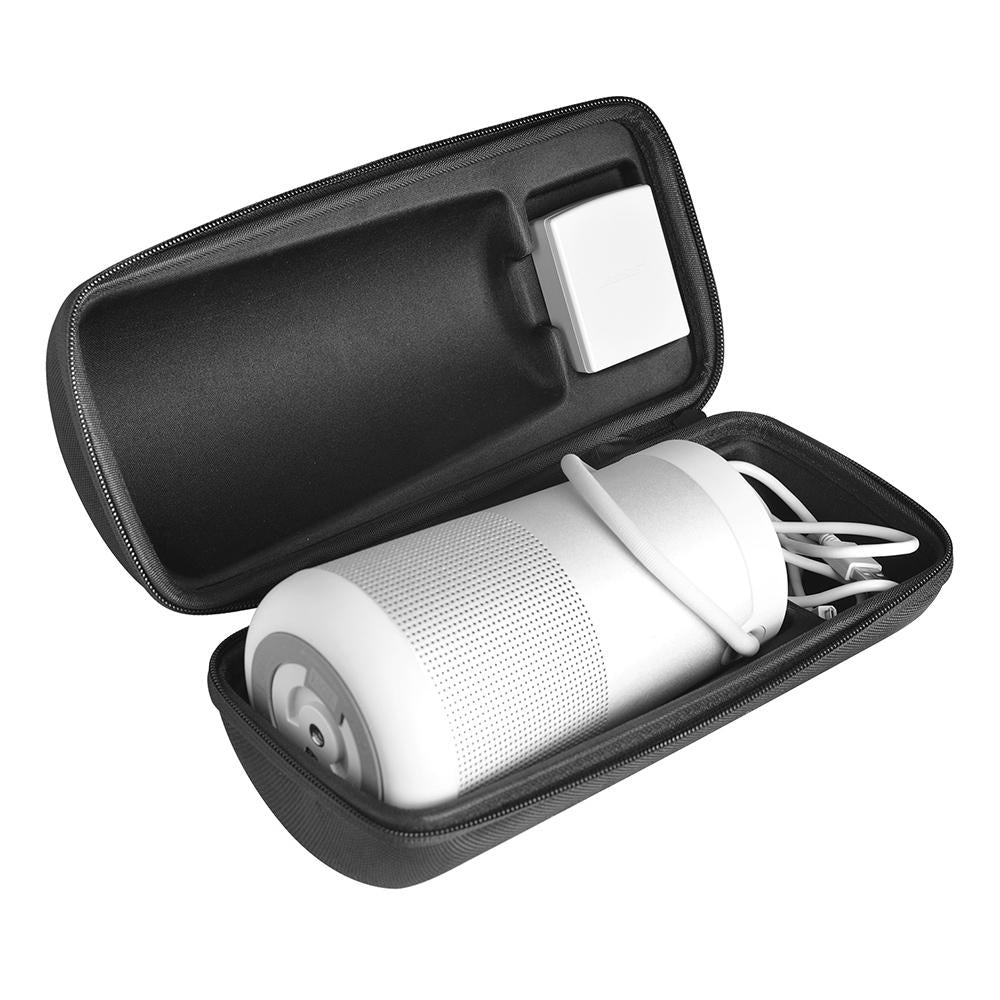 Portable Eva Storage Bag For Bose Soundlink Revolve+ Speaker - Black-1915196918821163008