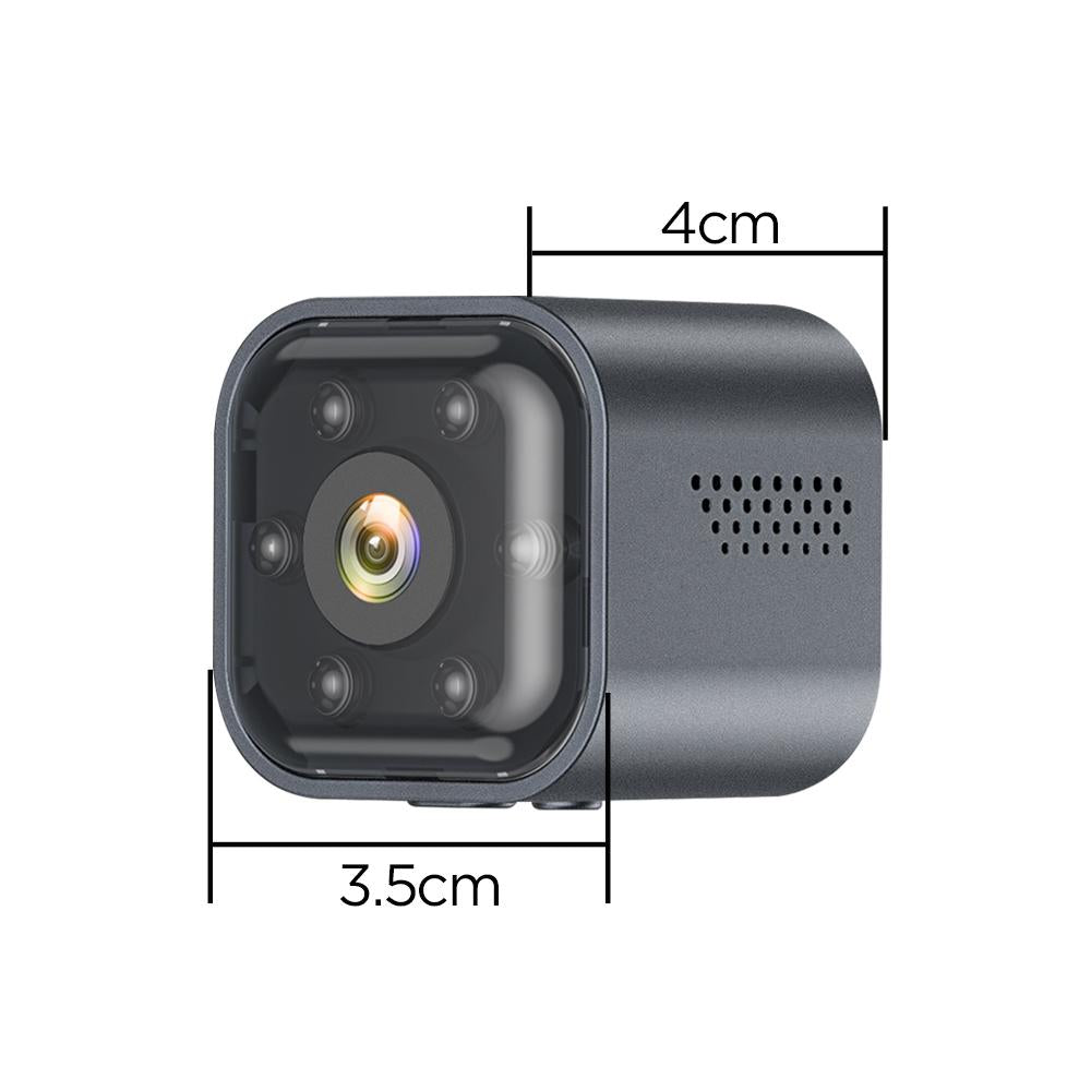 Smart Mini Night Vision Camera - Black Outdoor-1915196949708017666