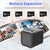 Waterproof Mini Action Camera With Night Vision And Ring Bracket - Black-1915196836101099527