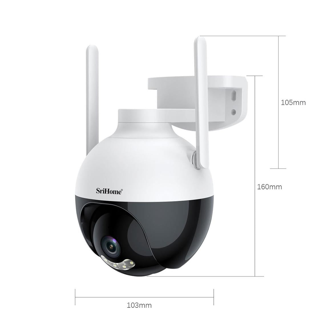 Waterproof Wifi Camera With Auto Tracking And Night Vision-1964932148473499651