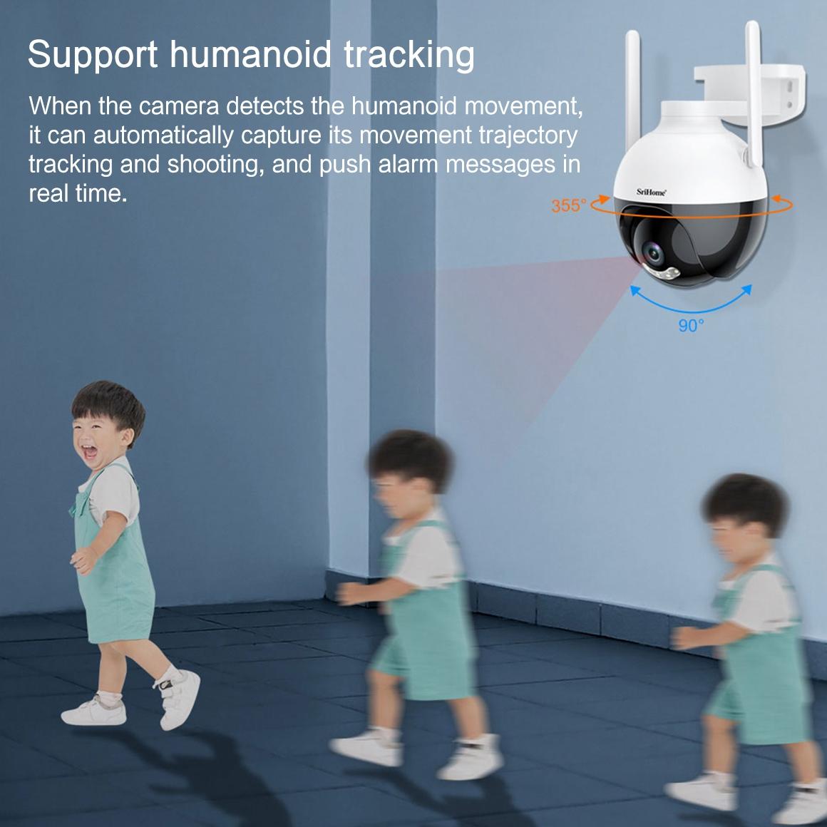 Waterproof Wifi Camera With Auto Tracking And Night Vision-1964932148473499653