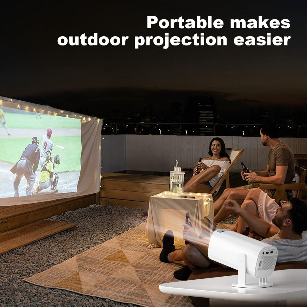 Portable Wifi Projector With Android 11 Os And Hd Display-1915196655943159816