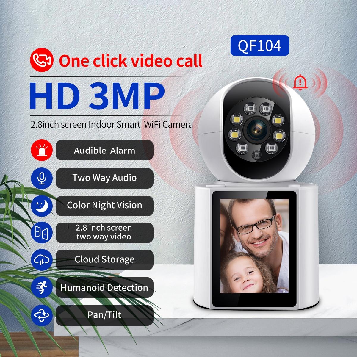 Smart Wifi Camera With Humanoid Detection And Audible Alarm-1915198324500205572
