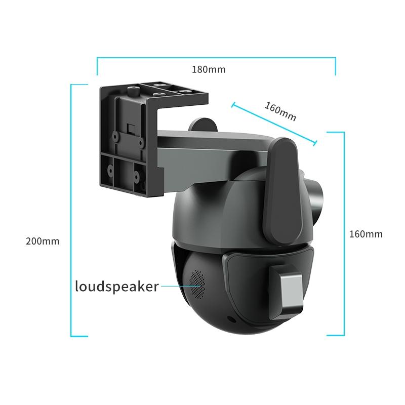 Waterproof Wifi Camera With Dual Light Source And 4Mp Zoom-1915196525567414276