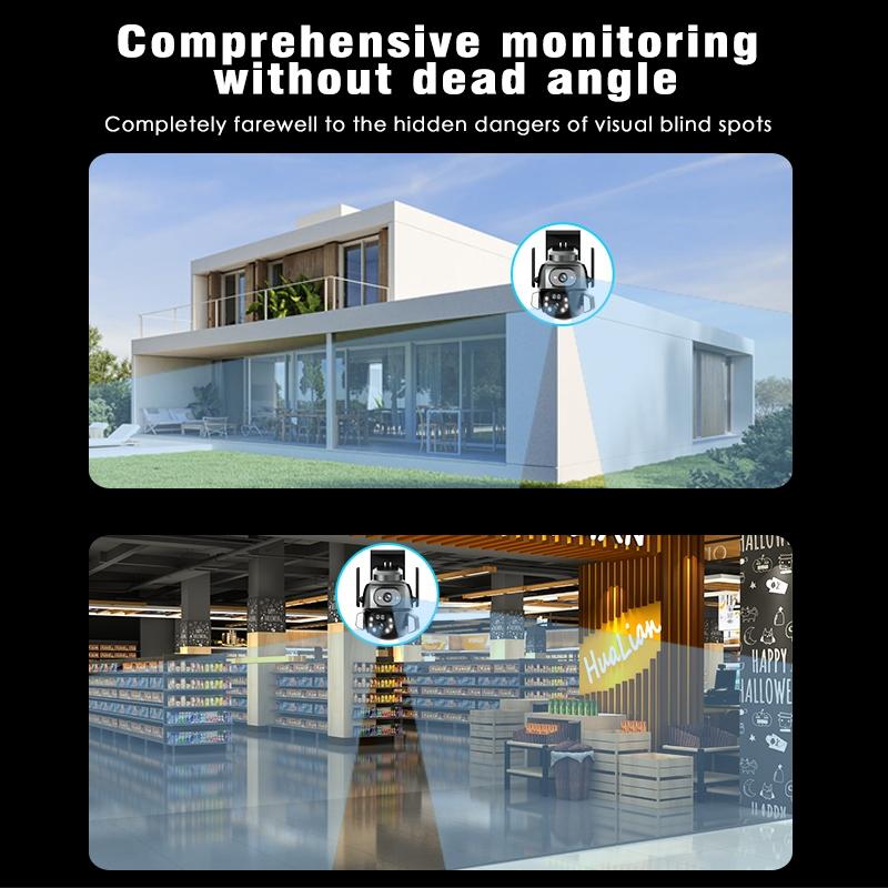Waterproof Wifi Camera With Dual Light Source And 4Mp Zoom-1915196525567414280