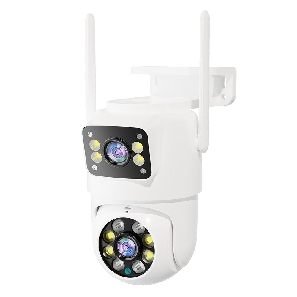 Outdoor Wifi Camera With 4Mp Resolution And Two-Way Voice Ip66 Waterproof White-1915196649718812672