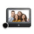 1080P Wifi Smart Cat Eye Video Doorbell With 4.3 Ips Lcd Screen And Infrared Night Vision Black-1915196962353844224