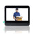 1080P Wifi Smart Cat Eye Video Doorbell - 4.3 Colour Screen - Hidden - Black-1915196938844770305