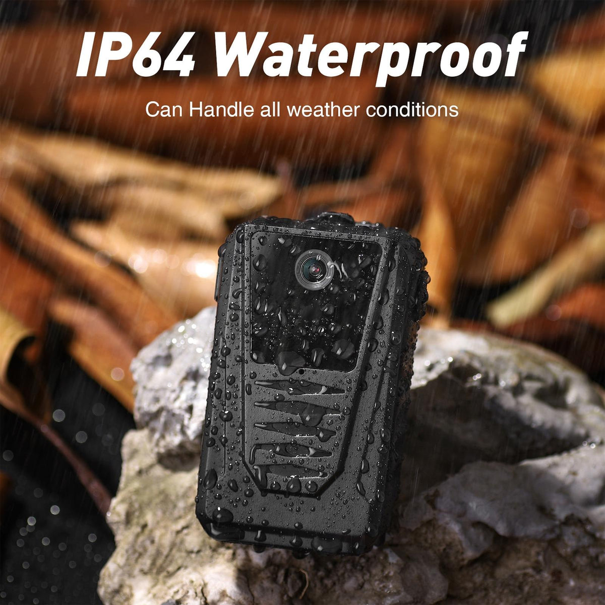 Portable Multifunctional Wearable Camera - 1080P Black-1915196893986689033