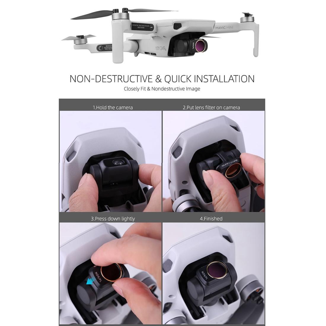 Dji Mavic Mini / Mini 2 Drone With Mm Fi9250 Lens Filter-1915197515263774726