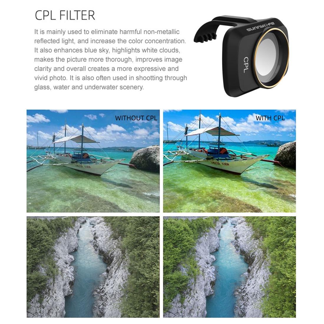 6-In-1 Drone Lens Filter For Dji Mavic Mini / Mini 2 - Mm Fi9258-1915197407927341061