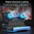 10-In-1 Usb-C Gaming Dock With Detachable Fan - Blue / Black-1915196925045510153