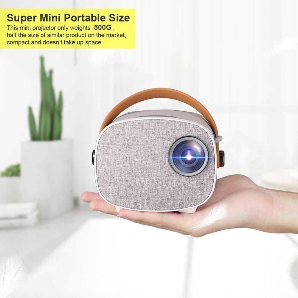 Mini Portable Led Projector For Kids - 1080P Resolution-1915197822760783875