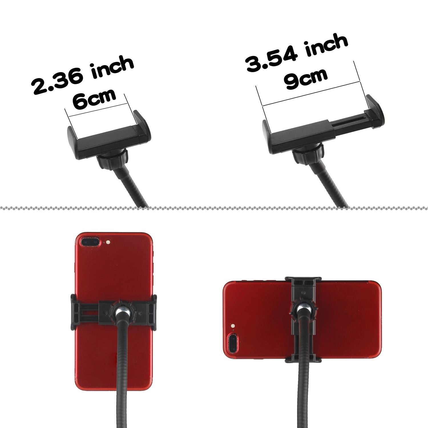 Adjustable 3.5 Live Broadcast Led Fill Light With Phone Clamp-1915197582213255172