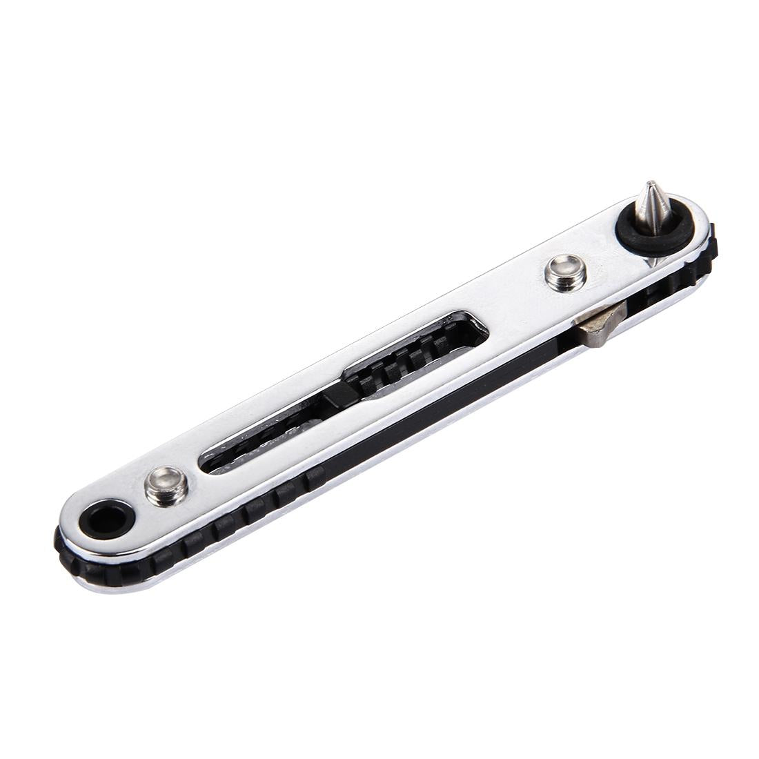 9-In-1 Thin Ratchet Wrench Set - Straight-1915198040130588673