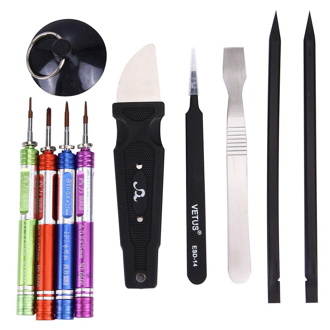 Premium Repair Tool Kit For Iphone 7 / 7 Plus In Leather Roll Bag-1915197415217041408