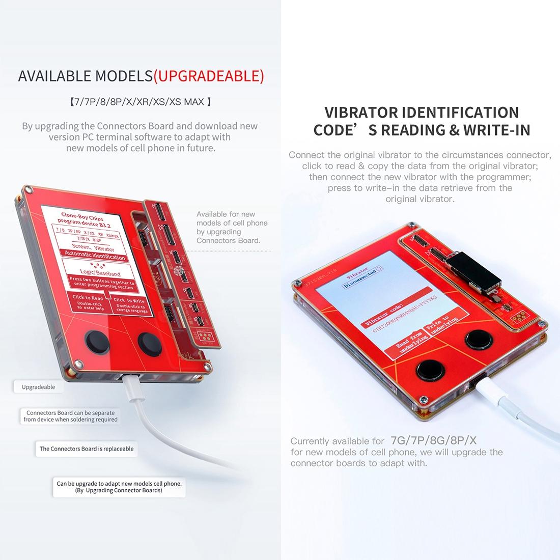 Lcd Screen Chip Programmer For Iphone 7 / 8 / Xr / Xs / Xs Max - True Tone Repair & Data Transfer-1915197461891256327