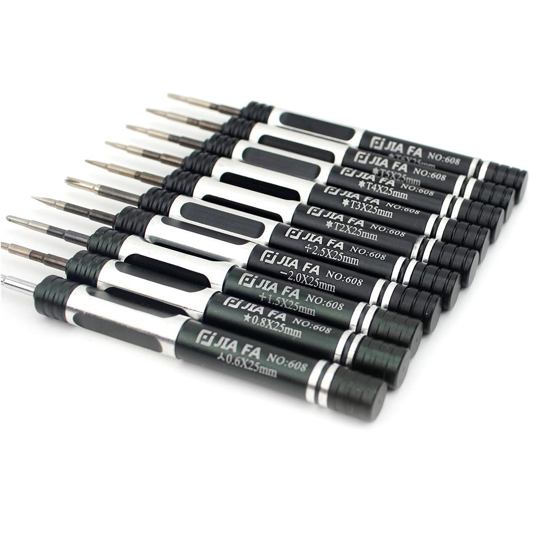 10-In-1 Metal Mobile Phone Repair Screwdriver Set-1915197498230706176