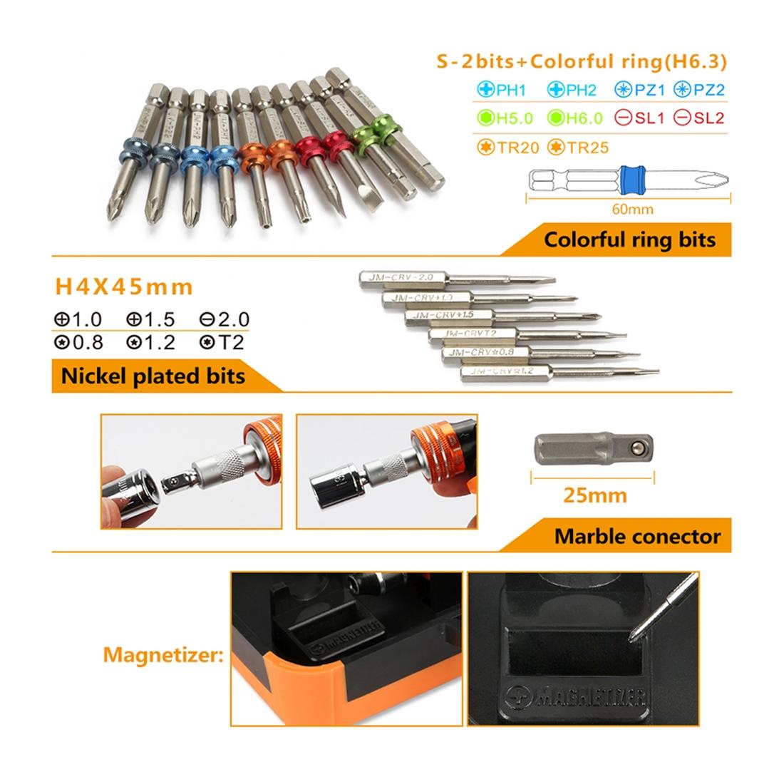 Professional 31-In-1 Screwdriver Repair Tool Set-1915197925202464772