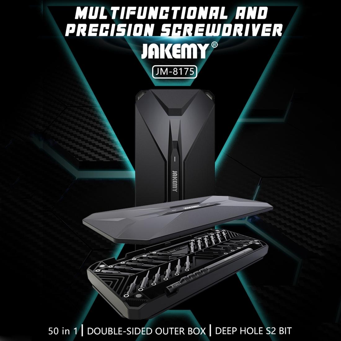 Jakemy 50-In-1 Double-Sided Precision Screwdriver Set-1915197082617122823