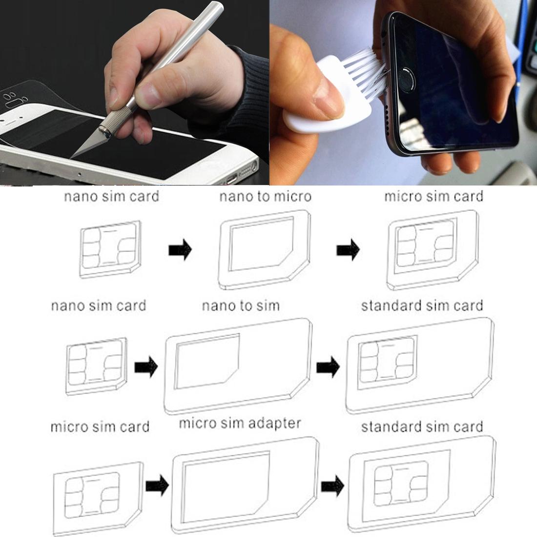 60-Piece Mobile Phone Repair Tool Kit With Sim Card Adapter Set-1915197452122722309