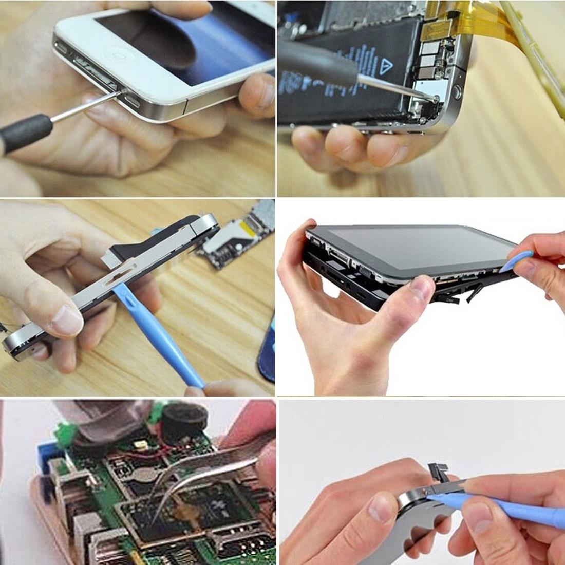 60-Piece Mobile Phone Repair Tool Kit With Sim Card Adapter Set-1915197452122722311