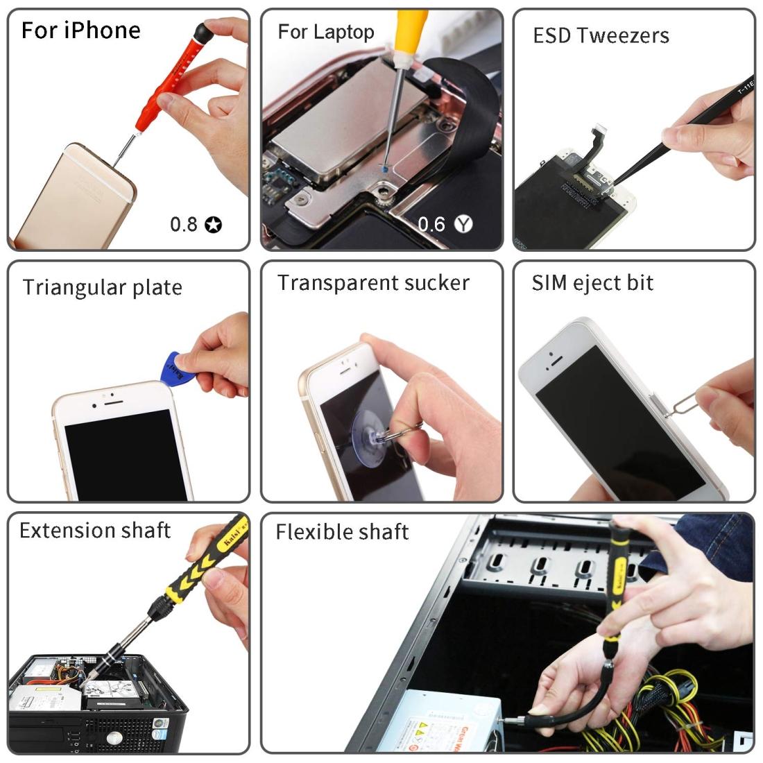 38-In-1 Multifunctional Repair Tool Set For Computers And Phones-1915197068461346822