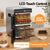 Devanti 12 Trays Food Dehydrator Dual-Zone Stainless Steel Fruit Jerky Dryer