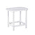 Gardeon Outdoor Coffee Side Table HDPE Desk Patio Furniture Camping Garden White