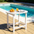Gardeon Outdoor Coffee Side Table HDPE Desk Patio Furniture Camping Garden White