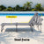 Gardeon Sun Lounger Folding Lounge Beach Chair Patio Outdoor Furniture