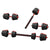 Everfit 20kg Adjustable Dumbbell Barbell Set Weight Plates Home Workout