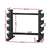 Everfit Dumbbells Rack Dumbbell Kettlebell Stand Home Gym Storage 200kg Capacity