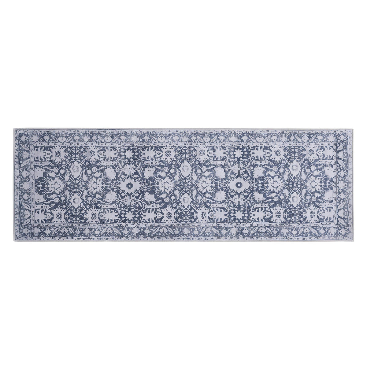 Artiss 60 x 180 cm Runner Rugs for Hallway Bedroom Pad-Free Dense Dot Backing Stops Slipping & Robot Vacuum Friendly, Vintage Carpet for Reading Nook Dining Area, 100% Polyester Washable