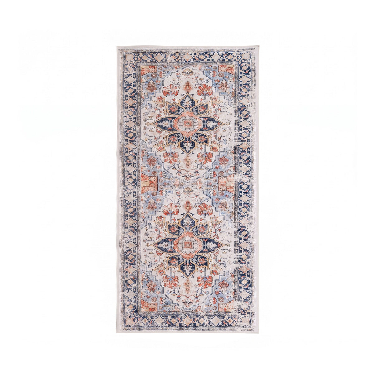 Artiss 60 x 120 cm Runner Rugs For Living Room No Heavy Rubber Crease-Free Foldable Design For Kitchen Entryway And Bedroom 100% Polyester Water-repellent Resistant Non-Shedding