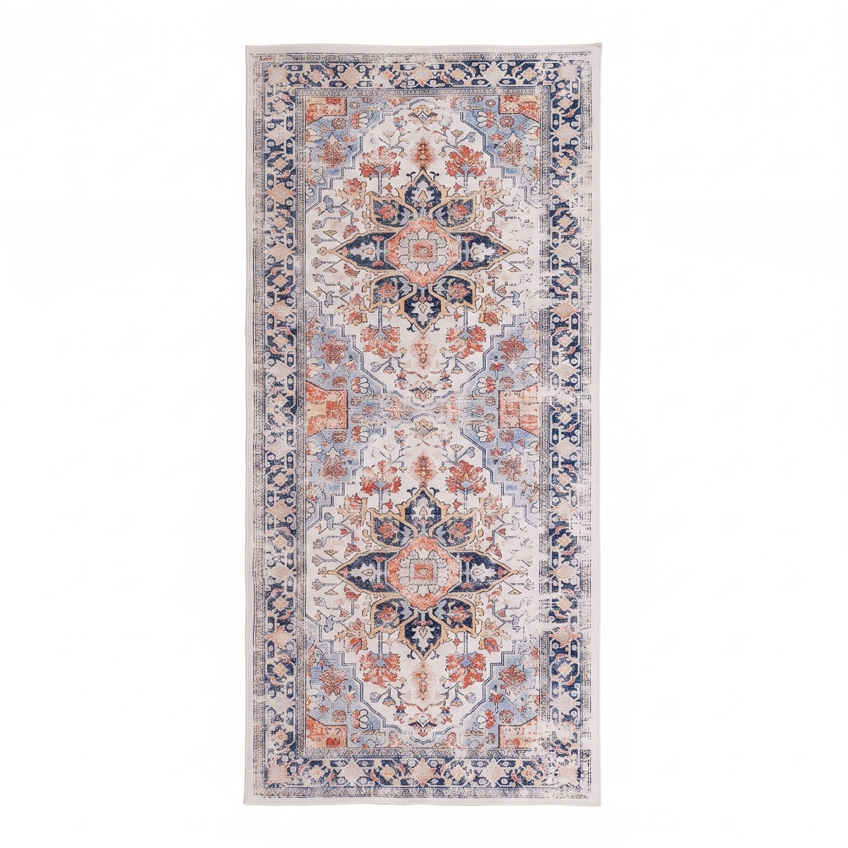 Artiss 80 x 180 cm Runner Rugs For Living Room No Heavy Rubber Crease-Free Foldable Design For Kitchen Entryway And Bedroom 100% Polyester Water-repellent Resistant Non-Shedding