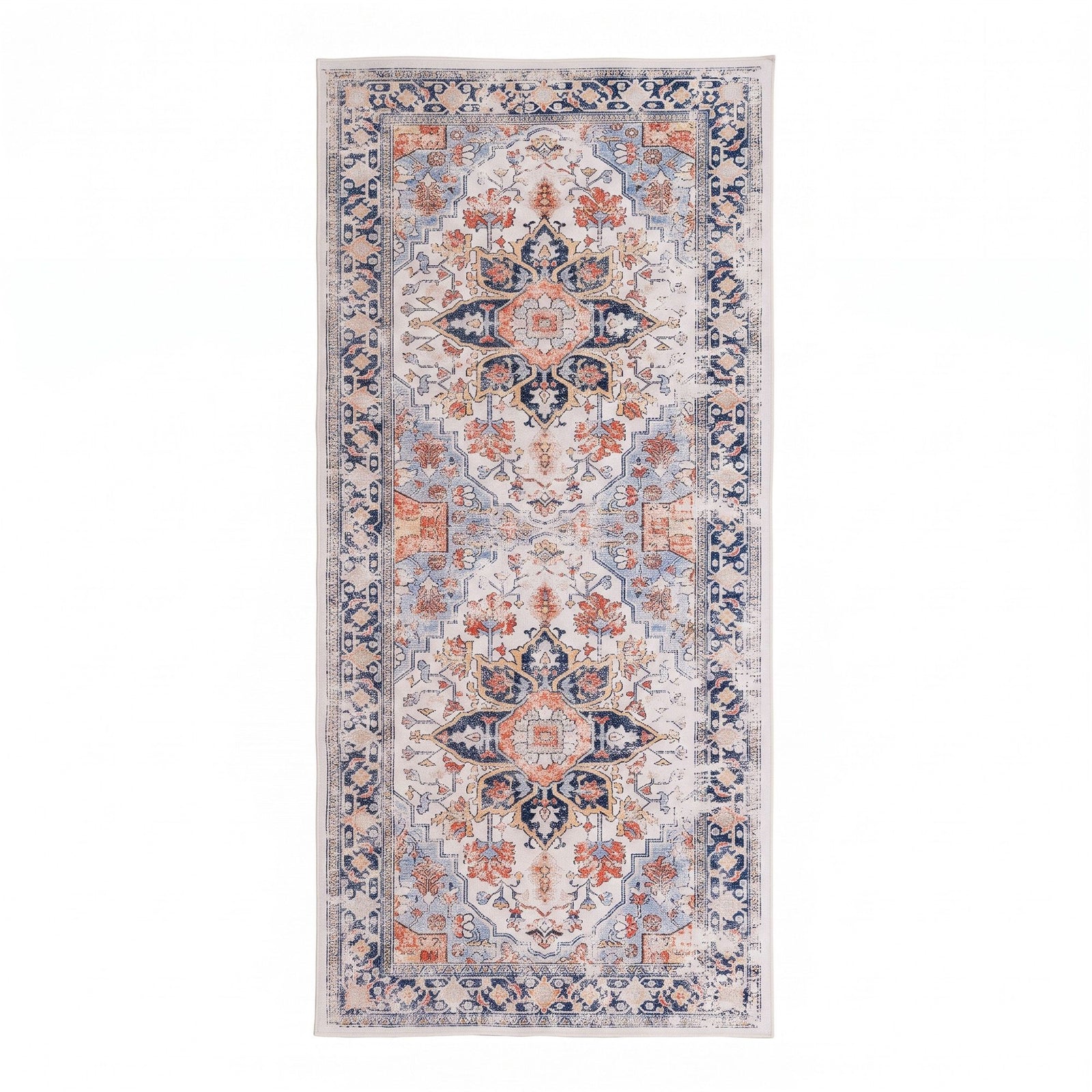 Artiss 80 x 180 cm Runner Rugs For Living Room No Heavy Rubber Crease-Free Foldable Design For Kitchen Entryway And Bedroom 100% Polyester Water-repellent Resistant Non-Shedding