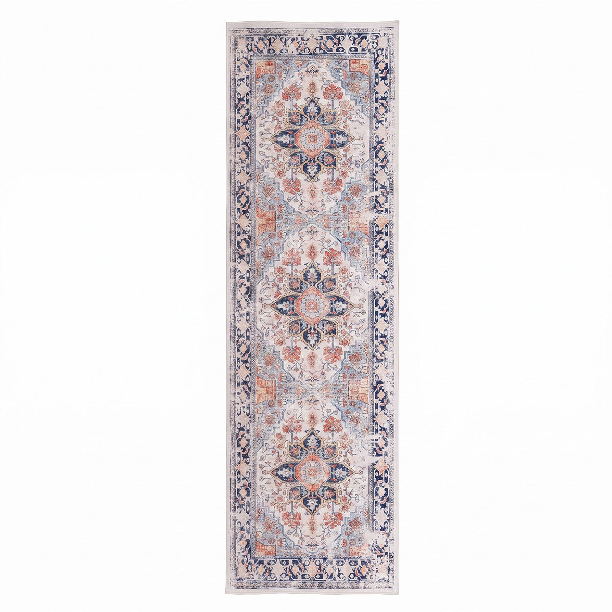 Artiss 80 x 300 cm Runner Rugs For Living Room No Heavy Rubber Crease-Free Foldable Design For Kitchen Entryway And Bedroom 100% Polyester Water-repellent Resistant Non-Shedding