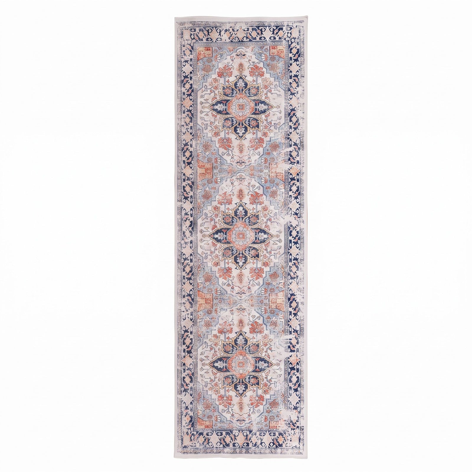 Artiss 80 x 300 cm Runner Rugs For Living Room No Heavy Rubber Crease-Free Foldable Design For Kitchen Entryway And Bedroom 100% Polyester Water-repellent Resistant Non-Shedding