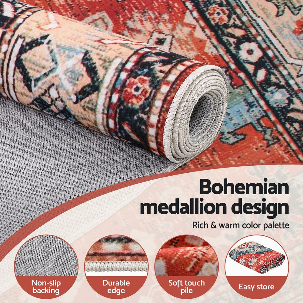 Artiss Floor Rug 240X340cm Large Washable Area Rug Modern Living Room Carpet Mat