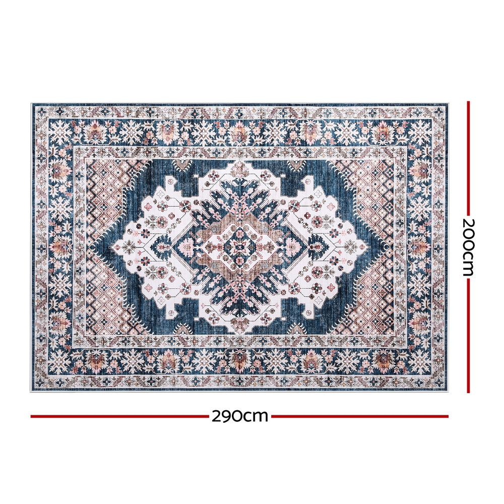 Artiss Floor Rug 200X290cm Large Washable Persian Area Rug Living Room Carpet
