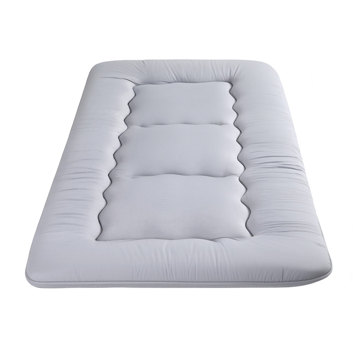 Giselle Bedding 10cm Japanese Floor Mattress Foldable Futon Mattress Washable Cover Straps